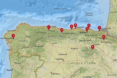 World Maps Library Complete Resources Maps Of Northern Spain