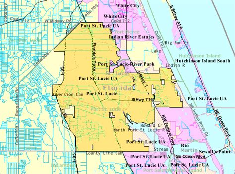 Port St Lucie Map Walton Florida • mappery