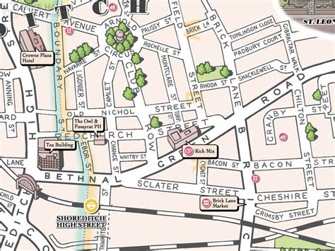 15 of Shoreditch’s anchors and innovators