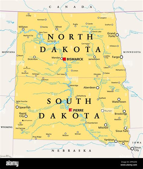 Friendly War Between the States Heats up in South Dakota, North Dakota