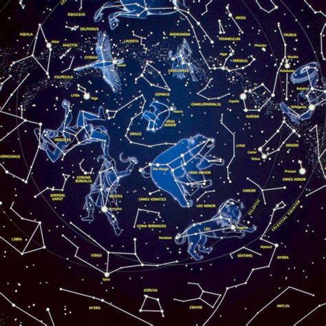 Map Of Star Constellations