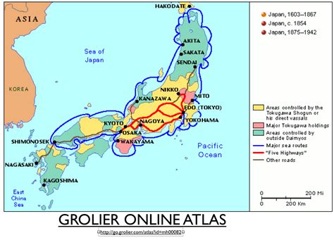 Tokugawa Map / Empire Of The Tokugawa Shogunate Universal Mini Builders