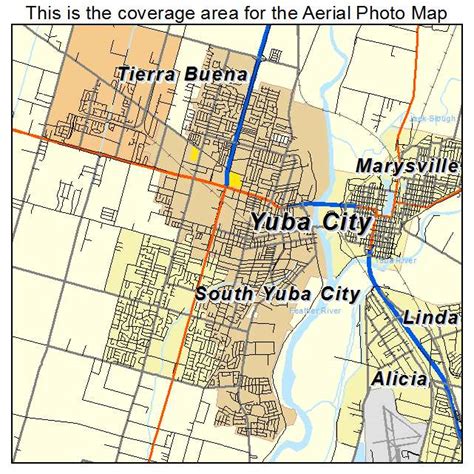 Yuba City Neighborhood Map