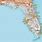 Map of Florida Cities Printable