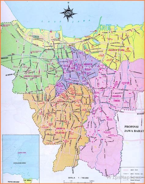 Map of Jabodetabek