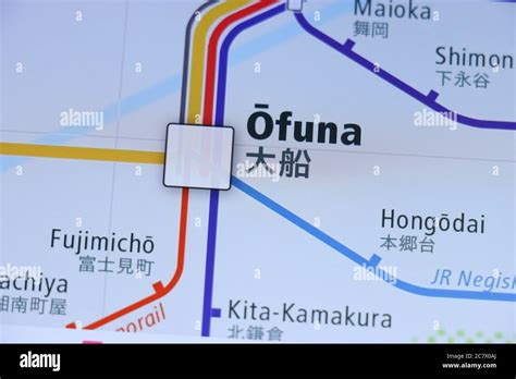 Map of Ofuna Japan