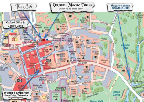 Map of Oxford