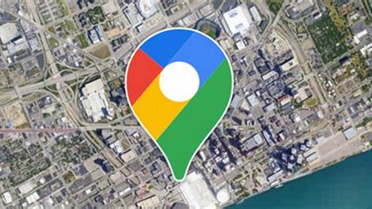 Mapa Google Maps 2024