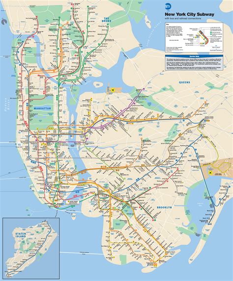 Mapa Metro New York