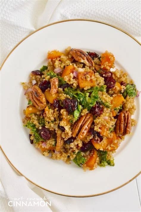 Maple Glazed Pecan Fall Harvest Quinoa