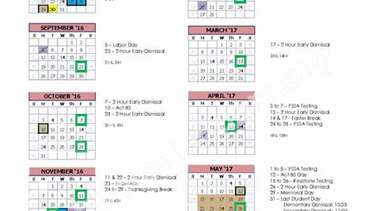 Maple Ridge Elementary Calendar