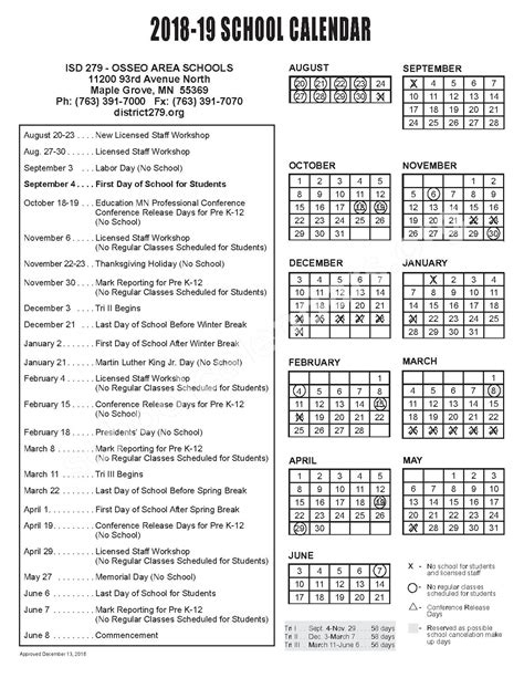 Maple Grove Elementary Calendar
