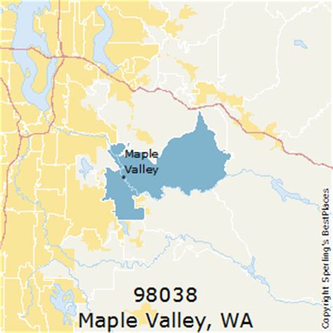 Map Gallery Maple Valley WA