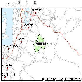 Maple Valley Zip Code Map