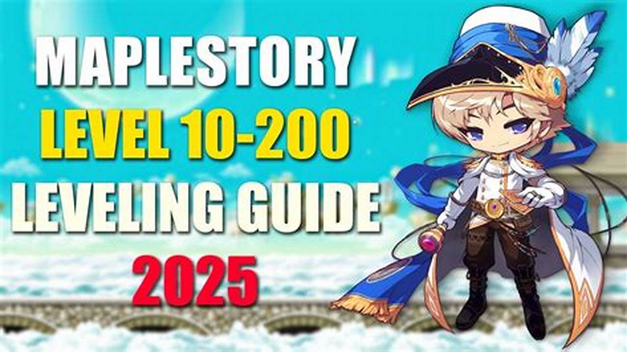 Maplestory Leveling Guide 2025