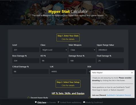Maplestory Accuracy Calculator