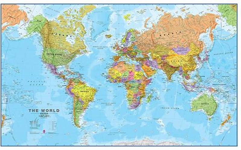 Maps International World Map