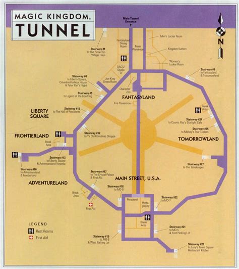 Map of the Tunnels, latest update (Sept 2019) Friends of Williamson's