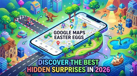 Maps Easter Eggs