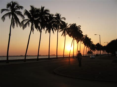 Maputo sunset