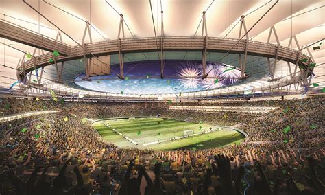 Maracana Stadium inside