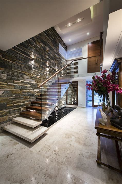 Marble On Stair Wall: A Timeless Choice