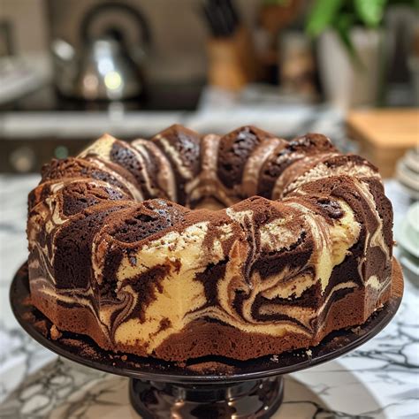 Marble Cake Recipe