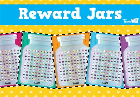 Marble Jar Reward System Printable