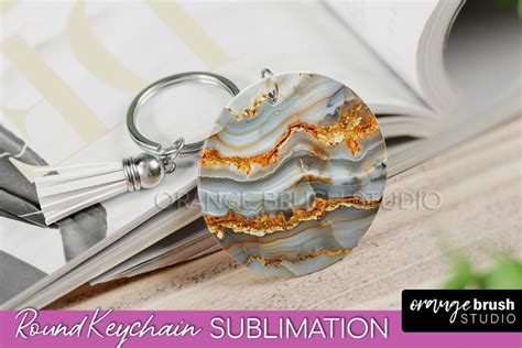 Download Marble Liquid Sublimation Keychain Commercial Use DXF Files