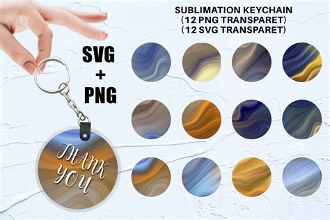Download Marble Liquid Sublimation Keychain Cricut SVG