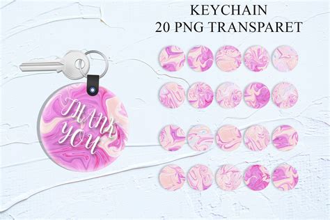 Download Marble Liquid Sublimation Keychain Files for Cricut