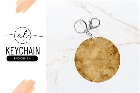 Download Marble Round Keychain Background for Cricut Machine