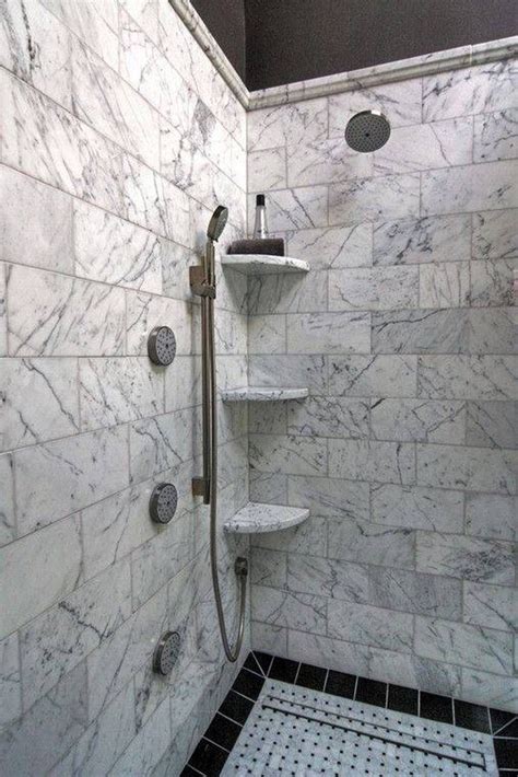 Stylish Marble Shower Shelf for Your Bathroom