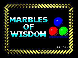 Marbles of Wisdom