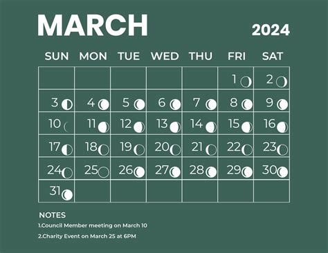 March 13 Calendar