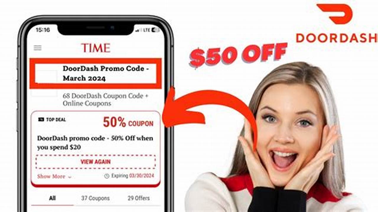 March 2024 Doordash Promo Code