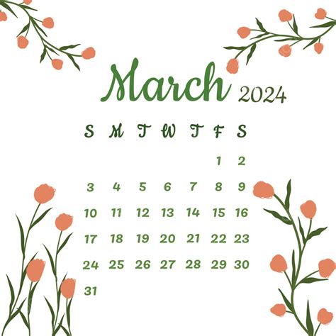 March Calendar Theme