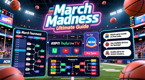 March Madness Streaming Guide How to Watch Every Game