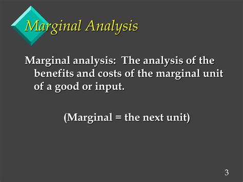PPT Marginal Analysis PowerPoint Presentation, free download ID225691