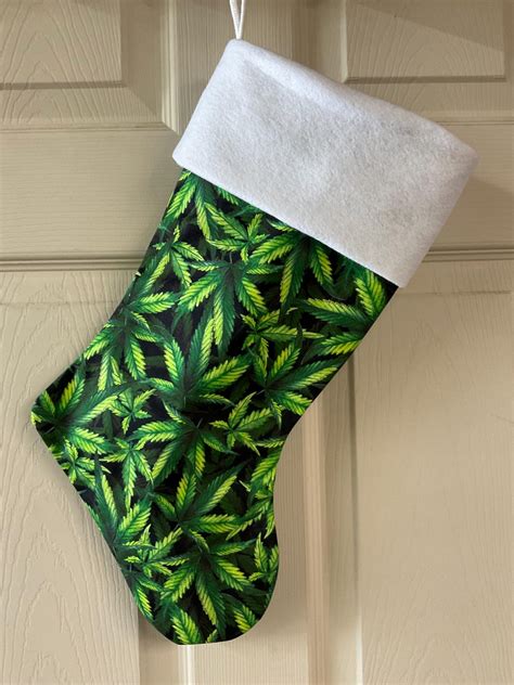 Marijuana Christmas Stocking