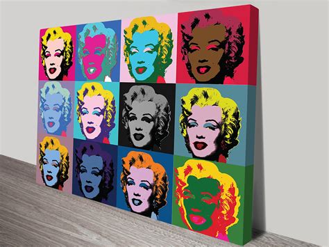 Marilyn Monroe Oil Painting Canvas Print Wall Art Picture