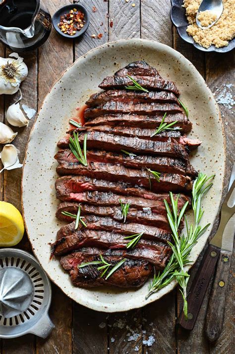 marinated beef ready to be cooked