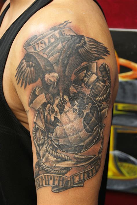 21+ Marine Corps Tattoo Designs, Ideas Design Trends