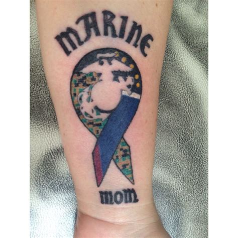 Marine mom tat Marine mom tattoo, Usmc mom tattoo
