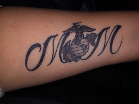 MoM tattoo inspiration Mom tattoos, Marine mom tattoo
