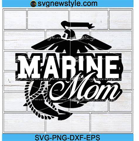 Show off Your Pride as a Marine Mom with our Free and Fabulous Marine Mom SVG Designs!