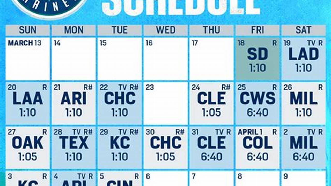 Mariners Spring Training 2024 Packages