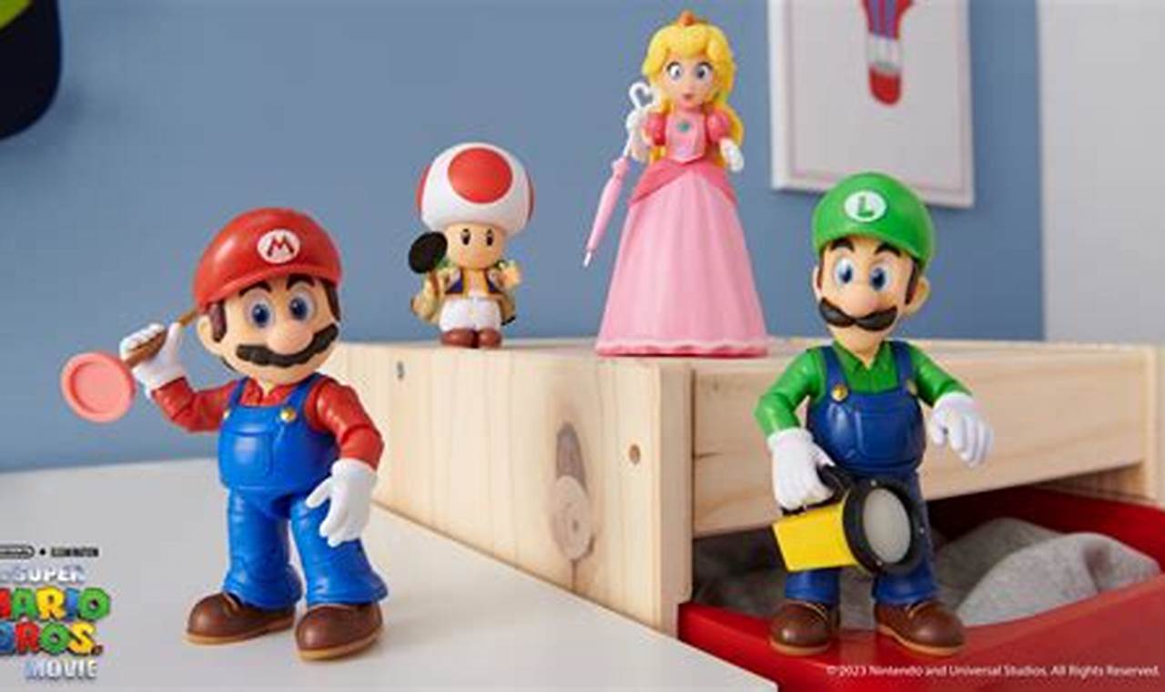 Mario Bros Movie Toys 2024
