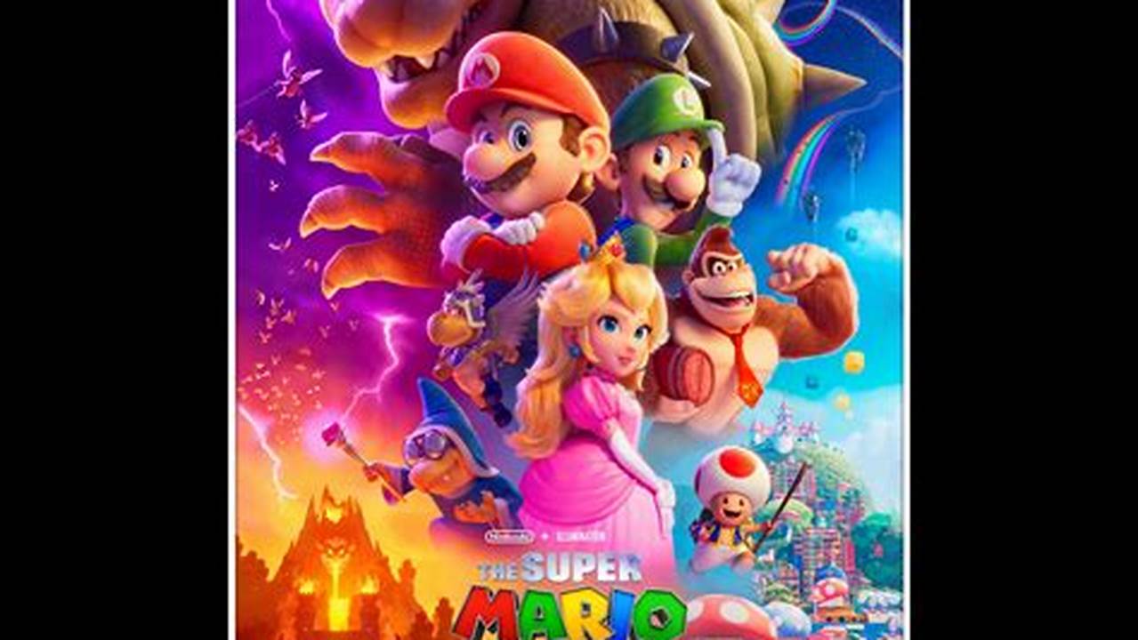 Mario Movie Transcript 2024