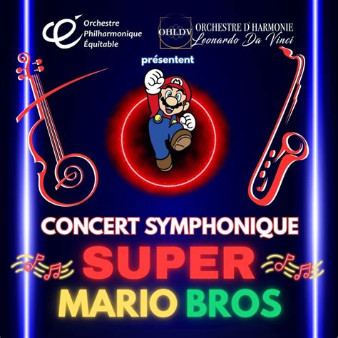 Mario Concert Schedule